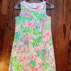 Lilly Pulitzer On Parade mini Mila shift dress; Size 12